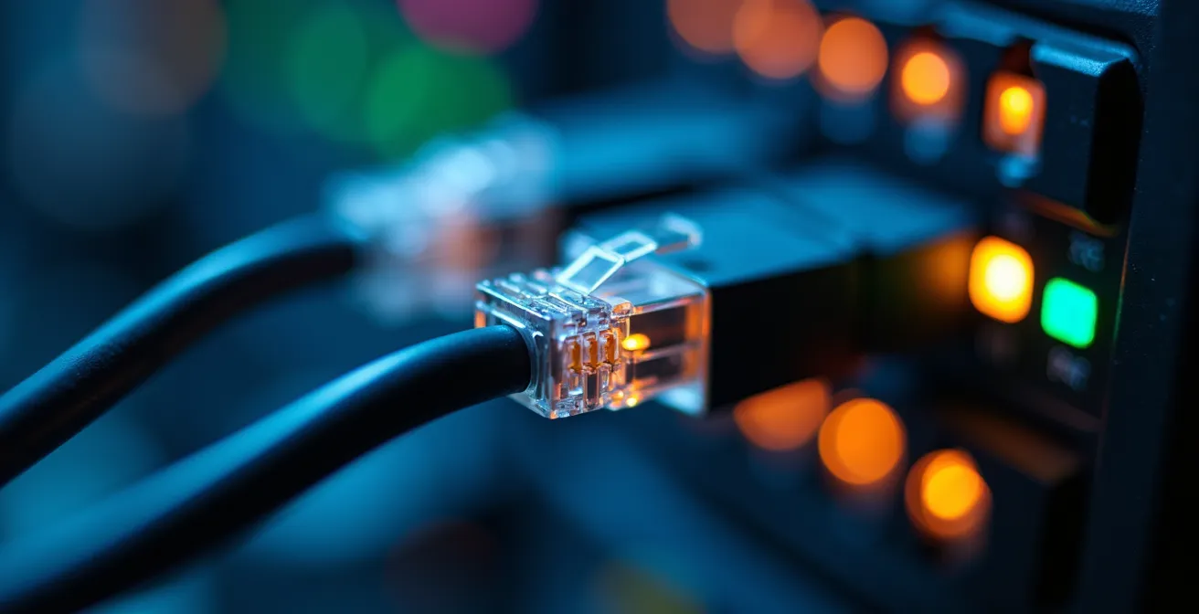 Gros plan sur un écran montrant l'interface du Moniteur de ressources Windows avec des connexions réseau suspectes