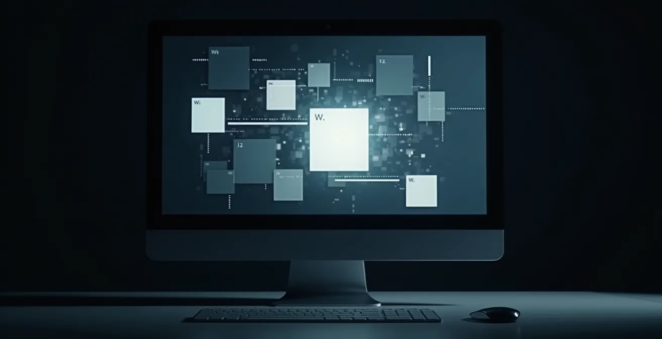 Gros plan sur l'interface de nettoyage de disque Windows avec graphique circulaire montrant l'espace occupé